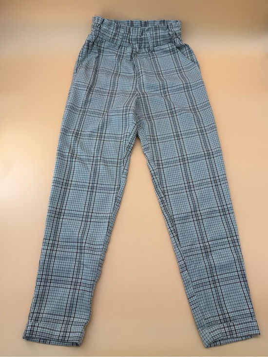 Sonoma Goods For Life Other - Sonoma Plaid Elastic-Waist‎ High-Waist Dress Up Business Casual Pants Light Gray